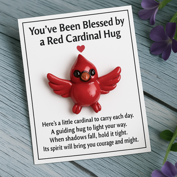 Red Cardinal Pocket Hug