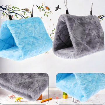 Plush Hanging Hammock Pod