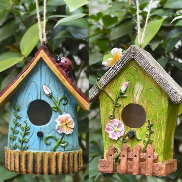 Outdoor Hummingbird Cage, House and Nest Box
