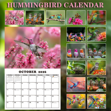 2026 Bird Lovers Wall Calendar - Stunning Photographic Art