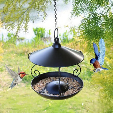Unique Hanging Bird Feeder - Outdoor Garden Decor for Patio & Yard