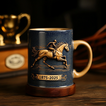 "Run for the Roses" 150th Anniversary Mug