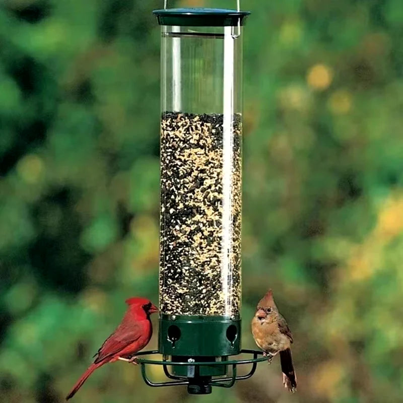 Weight-Activated Squirrel Proof Bird Feeder