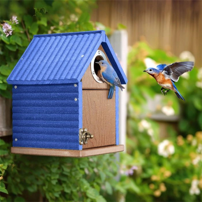 Weatherproof Wooden Bluebird House