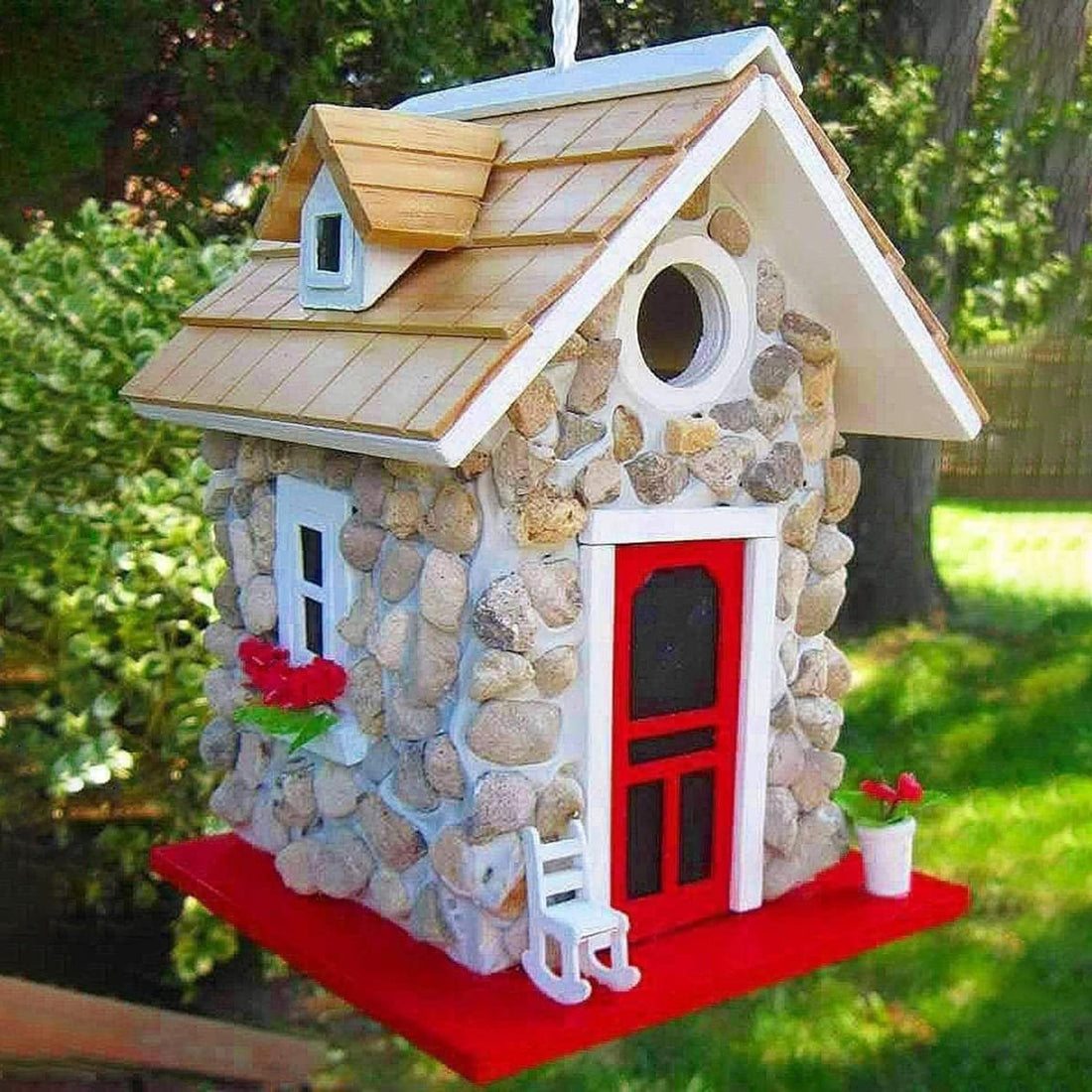 Stone Cottage Bird House