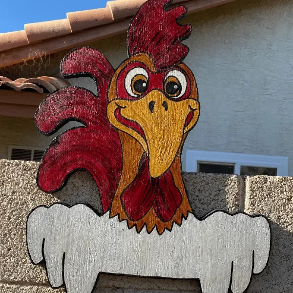 Animal Ornament for Courtyard - Garden Fence Wall Art