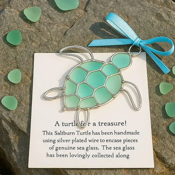 Sea Glass Turtle Gift