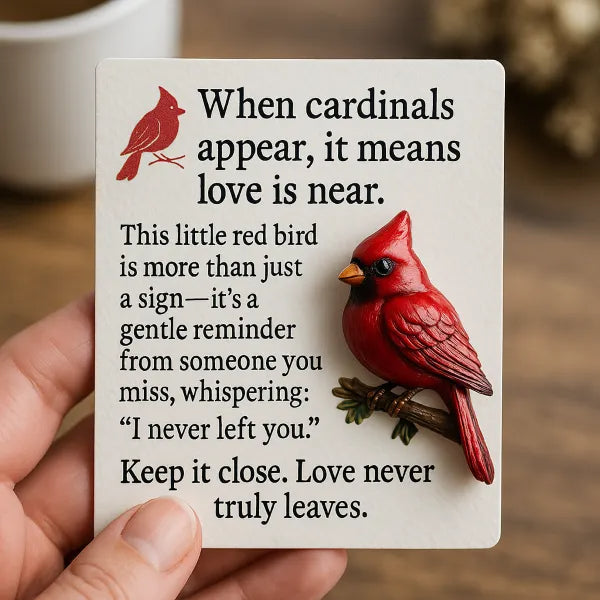 Pocket Cardinal Gift – A Little Red Reminder of Love