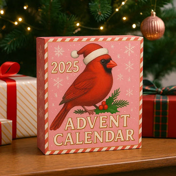 2025 Cardinal Christmas Countdown Calendar