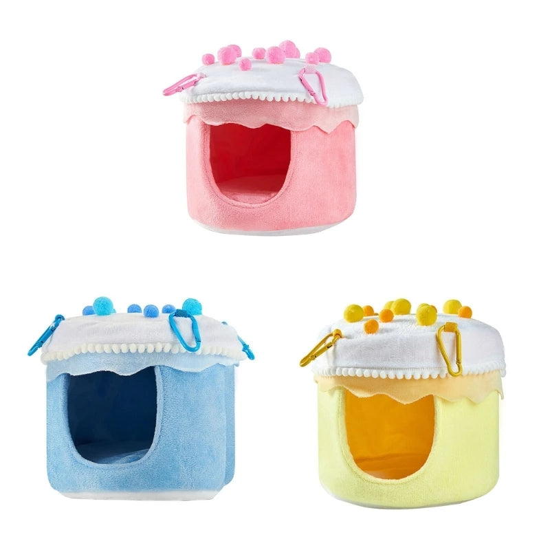 Soft Bird Nest - Cage-Mounted Cake-Shaped Perch