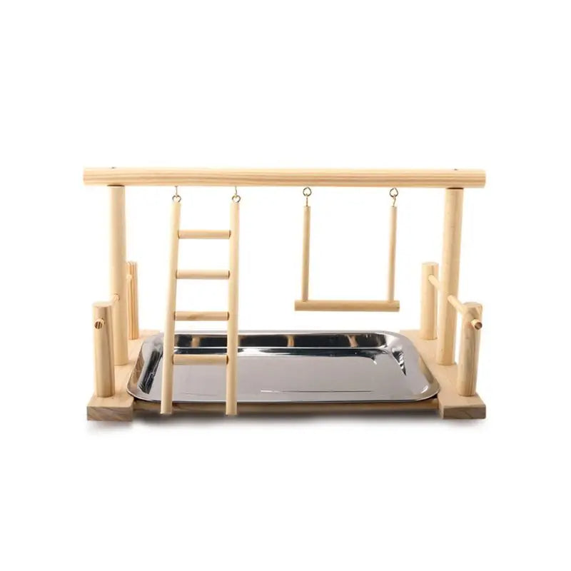 Desktop Bird Swing & Perch Stand