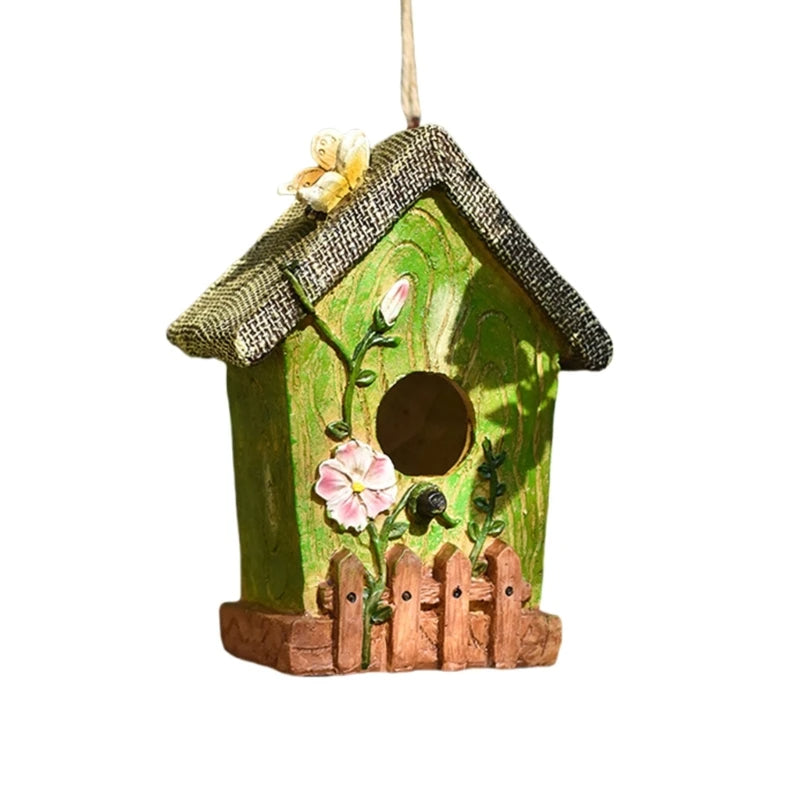 Outdoor Hummingbird Cage, House and Nest Box