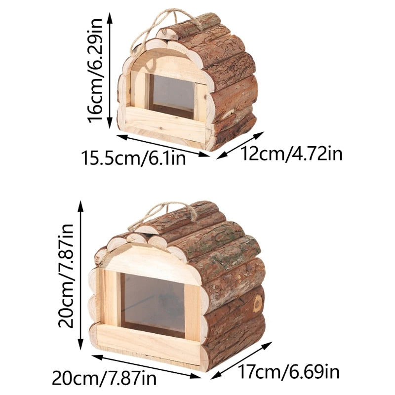 Handmade Outdoor Bird Nest House