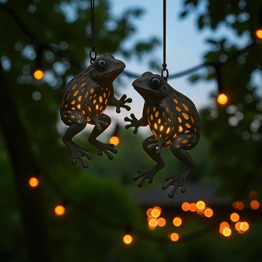Christmas Gift - Frog Hanging Lantern