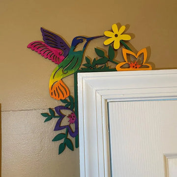 Painted Metal Door Topper