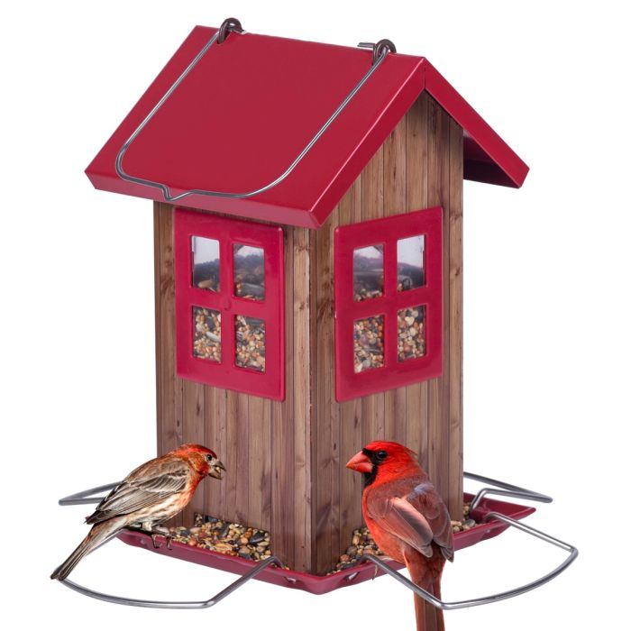 Small Bird House Feeder