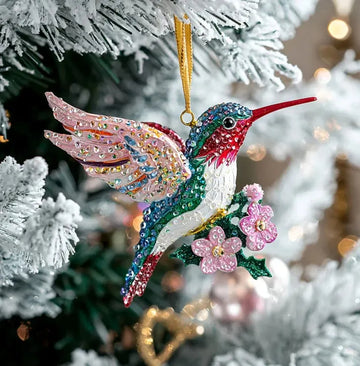 Hummingbird Christmas Ornament