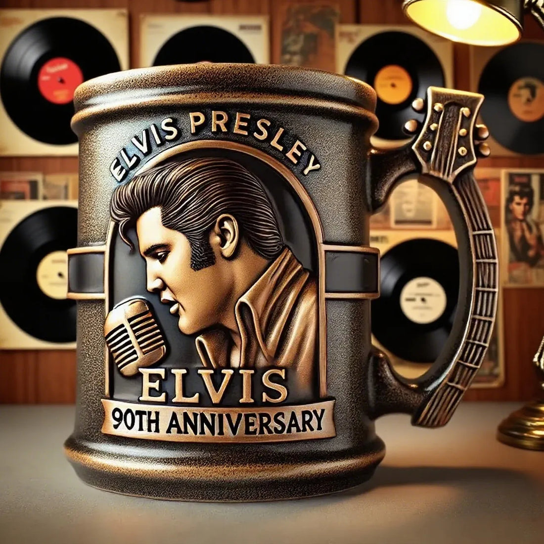 Elvis Presley 90th Anniversary Mug