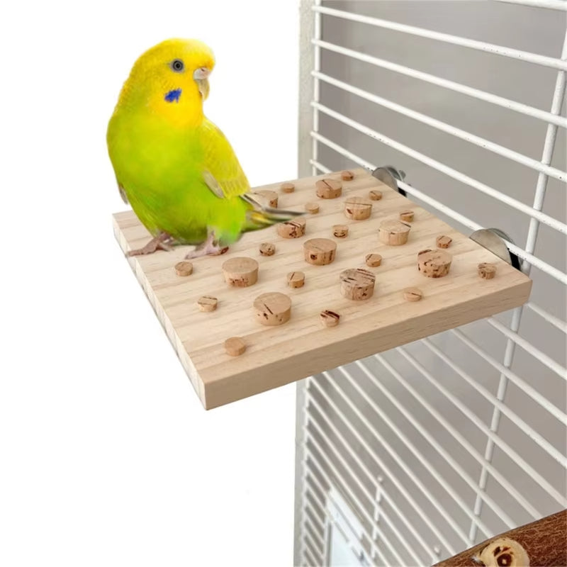 Bird Grinding Stone - Cage Mounted Mineral Chew Toy