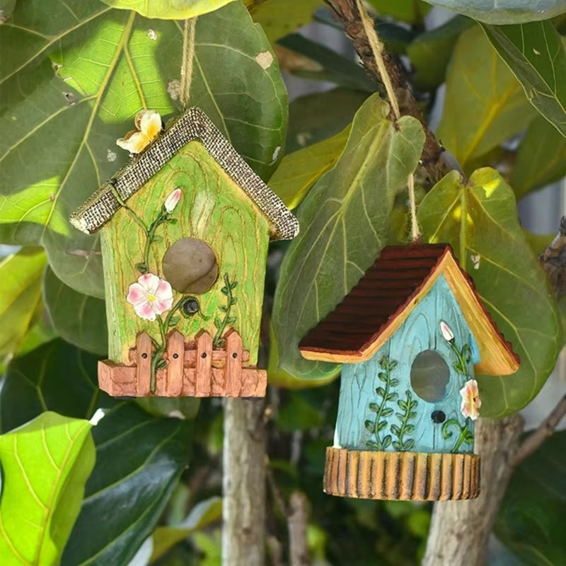 Outdoor Hummingbird Cage, House and Nest Box