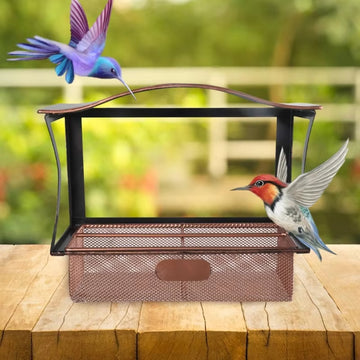Window-Mount Bird Feeding Station