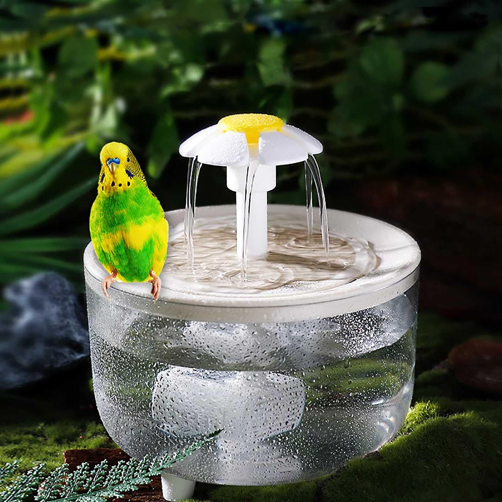 Automatic Bird Bath – Self-Filling & Circulating Water for Pet Birds