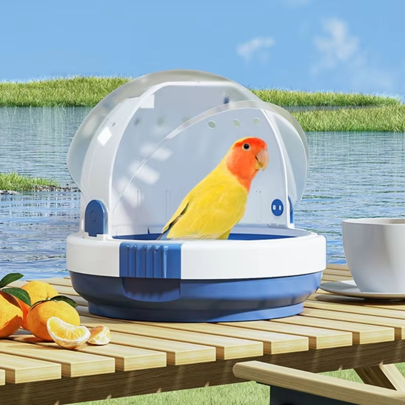Parrot Carriers with Stands and Carrier Bags