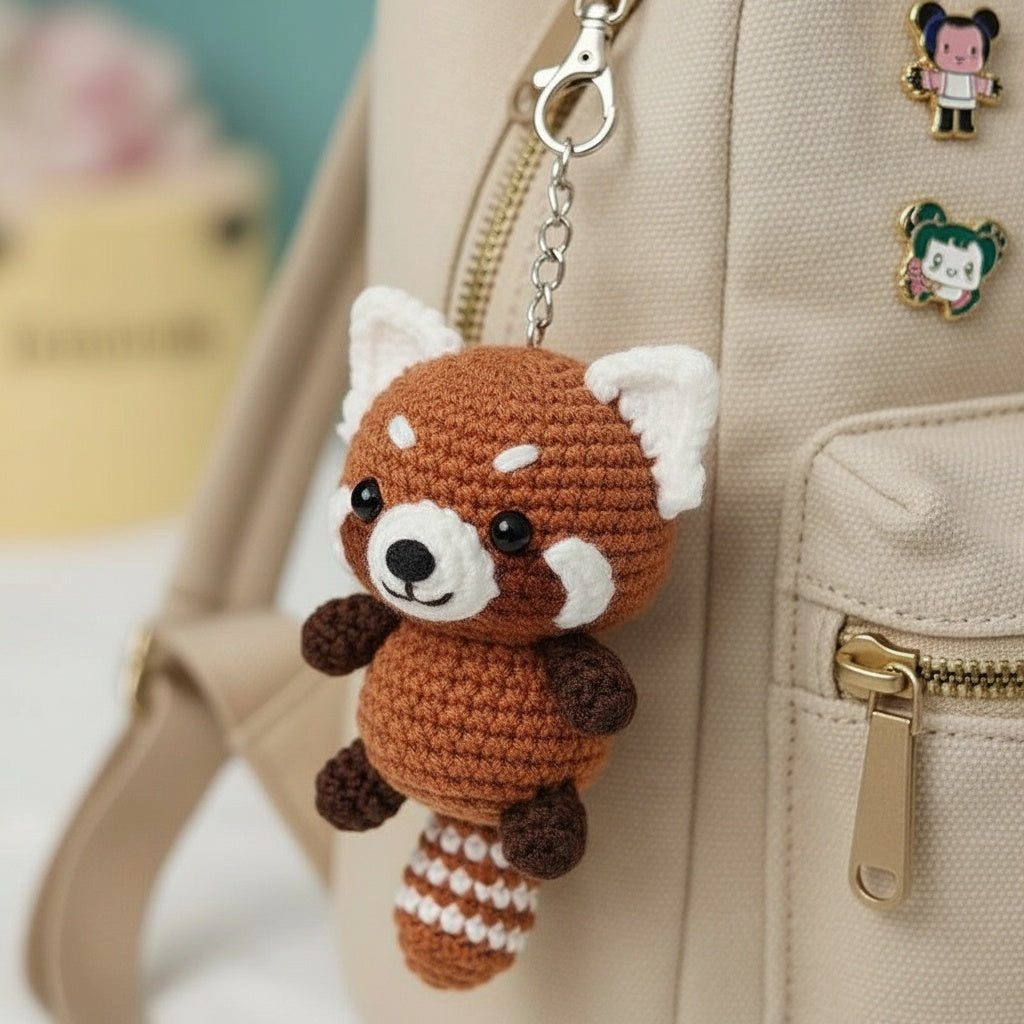 Christmas Animal Bag Charm - Perfect Stocking Stuffer