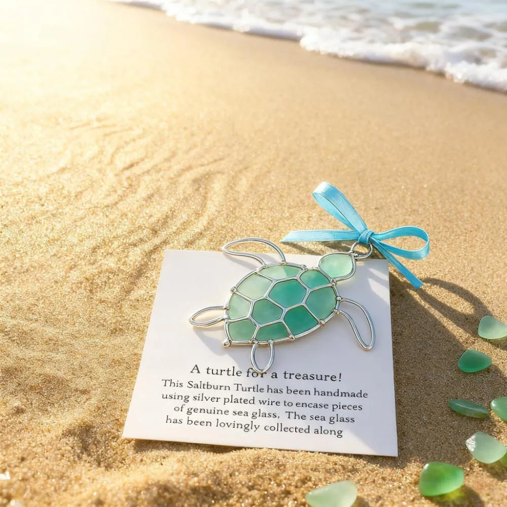 Sea Glass Turtle Gift
