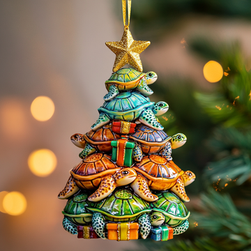 Sea Turtle Christmas Ornament