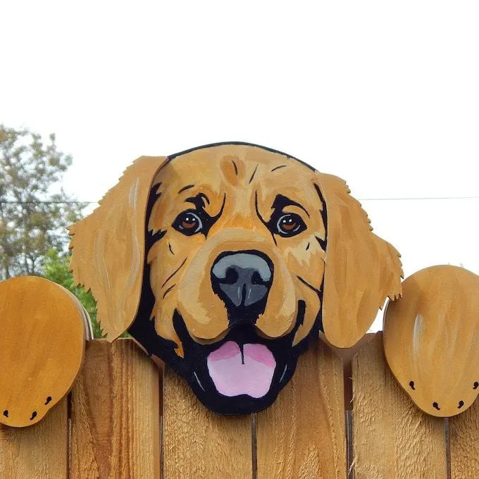 Animal Ornament for Courtyard - Garden Fence Wall Art