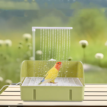 Bird Cage Bath – Self-Cleaning Automatic Water Fountain for Birds